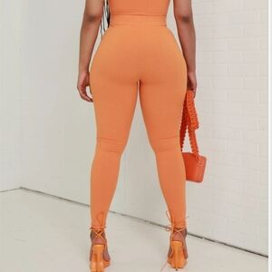 Swankaposh Snatched Ribbed Leggings Large 10/12